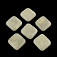 Rhombus Imitation Gemstone Acrylic Beads(OACR-R043-21)-1