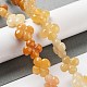 topaze naturelles perles de jade de brins(G-P520-A08-01)-2