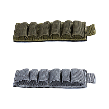 2 Set Storage Holder for Outdoor Activities, Hunting, Shooting, with Hook and Loop Tapes, Mixed Color, 180x50x17mm