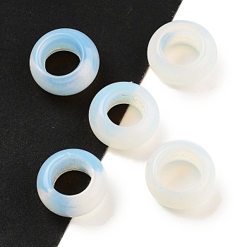 Opalite Beads, Rondelle, 16~16.5x8~8.5mm, Hole: 8~8.8mm