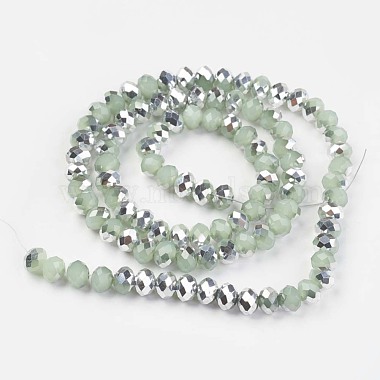Chapelets de perles en verre galvanoplastique(EGLA-A034-J4mm-M01)-2