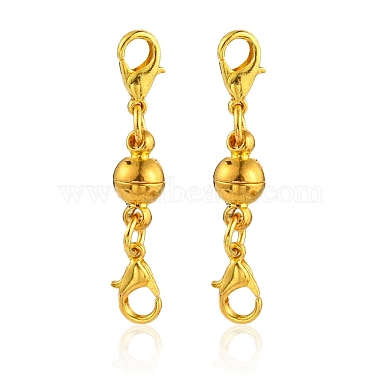 Golden Round Brass Magnetic Clasps