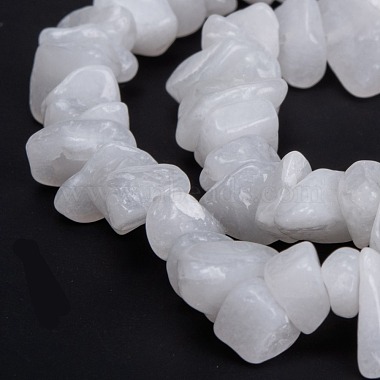 Natural White Jade Beads Strands(G-F703-02)-2
