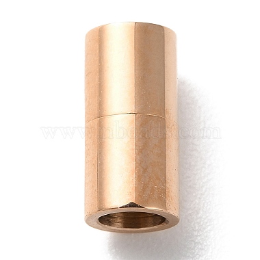 Rose Gold Column 303 Stainless Steel Magnetic Clasps