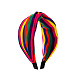 Rainbow Color Cloth Hair Bands(PW-WG11265-02)-1