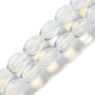 Opalite Beads Strands, Rice, 9x6mm, Hole: 1mm, about 44pcs/strand, 15.94 inch(40.5cm)(G-I369-B20-01)