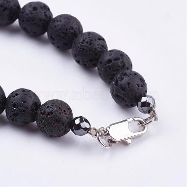 Natural Gemstone Beaded Necklaces & Stretch Bracelets Jewelry Sets(SJEW-JS00918)-5