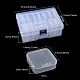 13 conteneurs de stockage de perles en plastique carré organisateur(CON-YW0001-36)-4