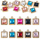 10Pcs UV Plating Alloy Pendants(ALRI-TADJ0001-05)-1