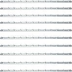 Sofa Rack with Nail Iron Bar Fangs, Sofa Accessories, Galvanized, Silver, 400x11.4x16.6mm(IFIN-WH0055-03)