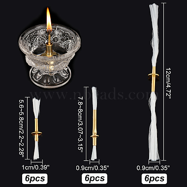 Elite 18Pcs 3 Style Replacement Fiberglass Torch Wicks(FIND-PH0008-43)-2