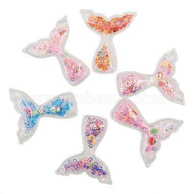 Mixed Color Plastic Ornament Accessories