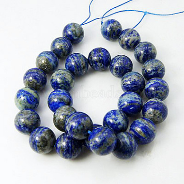 Natural Lapis Lazuli Beads Strands(G-G099-4mm-7)-2