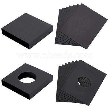 Black Square Paper Gift Boxes