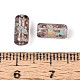 Picasso Transparent Glass Bugle Beads(SEED-N010-02L)-3