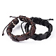 Adjustable Leather Cord Bracelets(BJEW-L578-01)-1