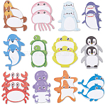 2 Sets Paper Sticky Note Pads, Memo Pad, for Office & School Supplies, Animals, 48~72.5x47~75x3mm, 30 sheets/book, 12 books/set(DIY-SP0002-47F)