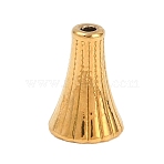 304 Stainless Steel Bead Cap, Cone, Golden, 11x8mm, Hole: 1.5mm/5mm(STAS-D264-03G)
