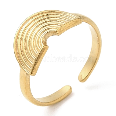 304 Stainless Steel Open Cuff Rings(RJEW-K245-81G)-3