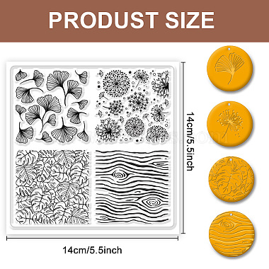Silicone Clay Texture Mat(AJEW-WH0447-002)-2