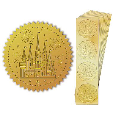 Self Adhesive Gold Foil Embossed Stickers(DIY-WH0211-380)-8