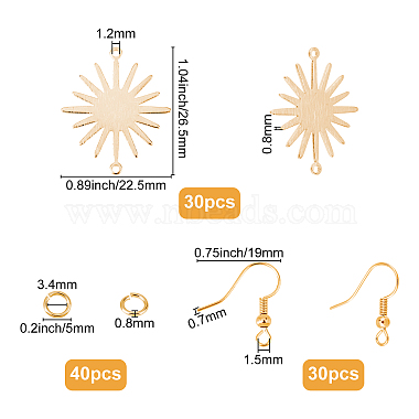 DIY Earring Making Kit(DIY-CN0001-63)-2