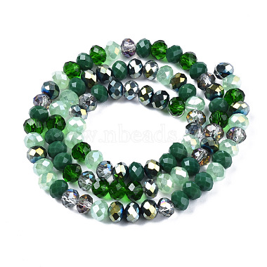 Electroplate Glass Beads Strands(EGLA-N002-12D)-2