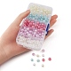 250Pcs 5 Colors Transparent Crackle Acrylic Beads(MACR-YW0002-52)-3