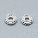 925 Sterling Silver Granulated Spacer Beads(STER-T002-73S)-2