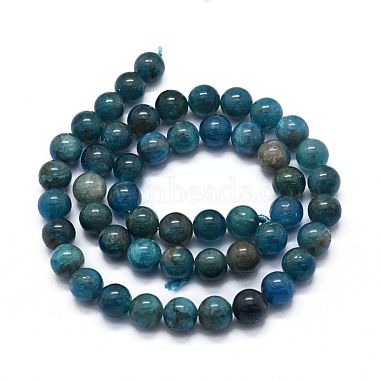 Natural Apatite Beads Strands(G-F591-01)-3