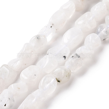 Natural Rainbow Moonstone Beads Strands(G-A208-12)-2
