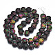 Electroplate Non-magnetic Synthetic Hematite Beads Strands(G-T114-81)-3