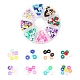 1200Pcs 8 Colors Handmade Polymer Clay Beads(CLAY-YW0001-15B)-1