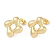 201 Stainless Steel Flower Stud Earrings(EJEW-I309-09G)-1