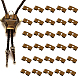 30Pcs Iron Bolo Tie Slides Clasp Accessories(IFIN-CA0001-61)-1