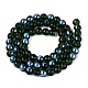 Transparent Electroplate Glass Beads Strands(EGLA-Q132-6MM-01A-21)-2