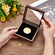 Square Wooden Single Coin Presentation Boxes(CON-WH0086-101)-3