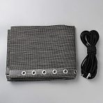 Cloth Folding Chair Replacement Fabric, Camping Chairs Repair Supplies, Rectangle with Rope, Gray, 1590x420x60mm(DIY-WH20010-28E)