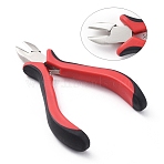 Carbon Steel Jewelry Pliers, Side Cutting Pliers, Side Cutter, Ferronickel, Platinum, 117mm(PT-S041)