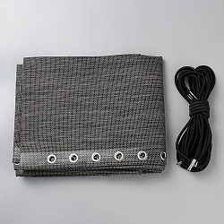 Cloth Folding Chair Replacement Fabric, Camping Chairs Repair Supplies, Rectangle with Rope, Gray, 1590x420x60mm(DIY-WH20010-28E)