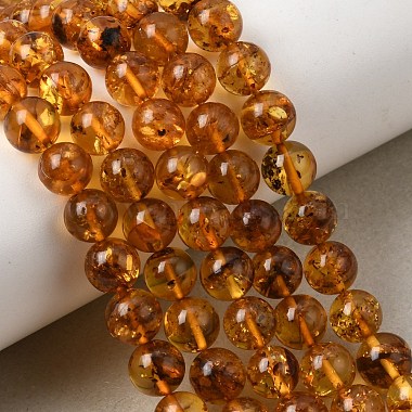 Natural Amber Beads Strands(G-K376-H02-02)-1