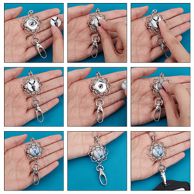 Sunnyclue наборы для изготовления полукруглого ожерелья с подвеской своими руками(DIY-SC0020-01I)-4