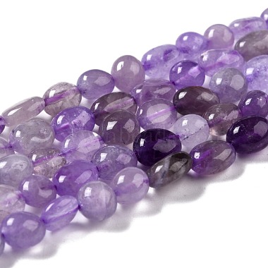 Nuggets Lavender Jade Beads