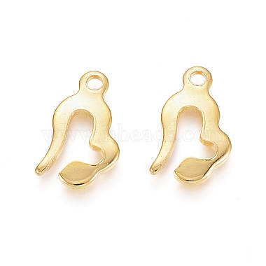 Golden Musical Note Stainless Steel Charms