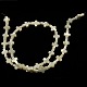 Natural White Mother of Pearl Shell Cross Beads Strands(X-SSHEL-F0812C)-2