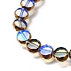 Electroplated Transparent Glass Beads Strands(GL-CBA98F0-06C-07)-2