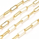 Soldered Brass Paperclip Chains(CHC-D025-01G)-2