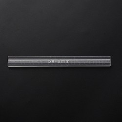 Acrylic Spill Tool, for Zipper Rubberizing, Rectangle, Clear, 19.7x1.88x0.75cm(TOOL-WH0001-32E)