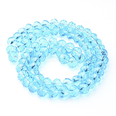 Handmade Glass Beads(GR7X10MMY-20)-3