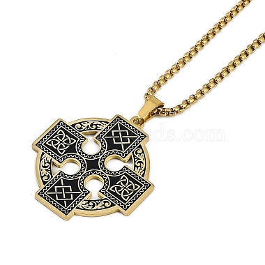 Cross 304 Stainless Steel Necklaces